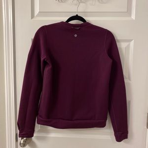 🍋 Lululemon Eggplant Fleece Sweater Size M